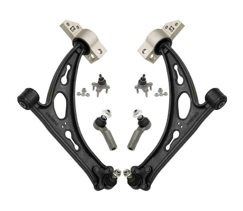 Audi VW Suspension Control Arm Kit - Front (6 Pieces) 1K0423811J - Lemfoerder 3089243KIT